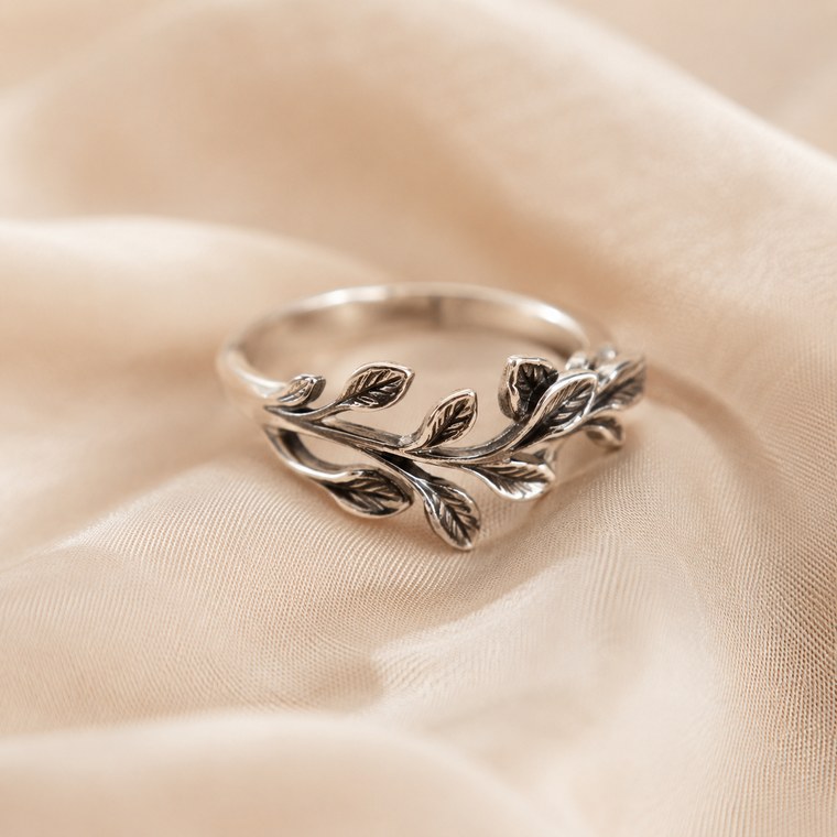 Nhẫn Vintage Leaf