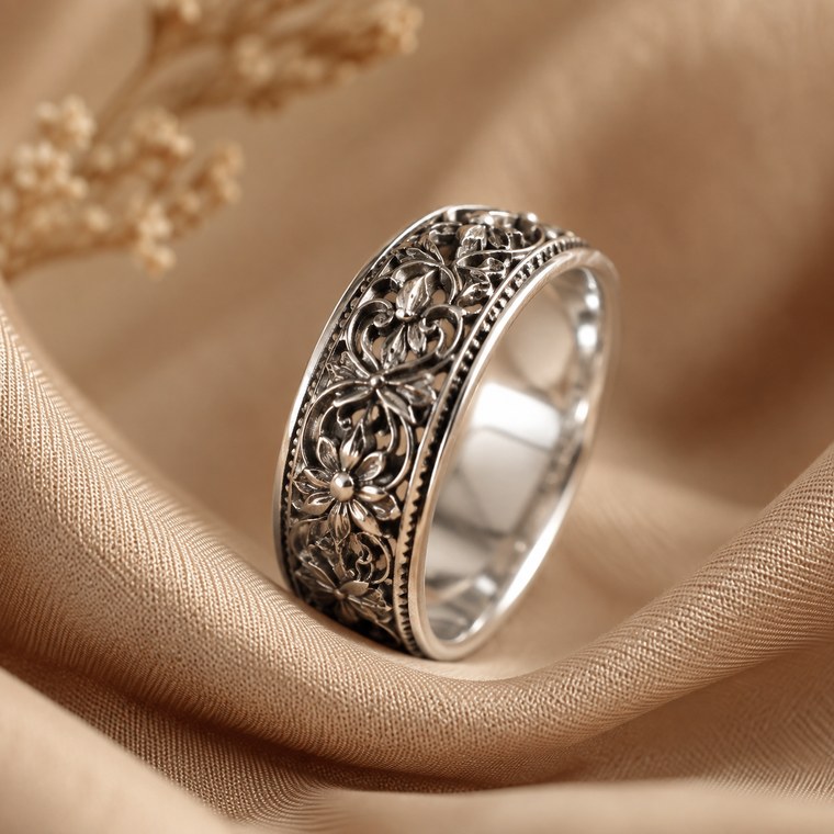 Nhẫn Engraved Love