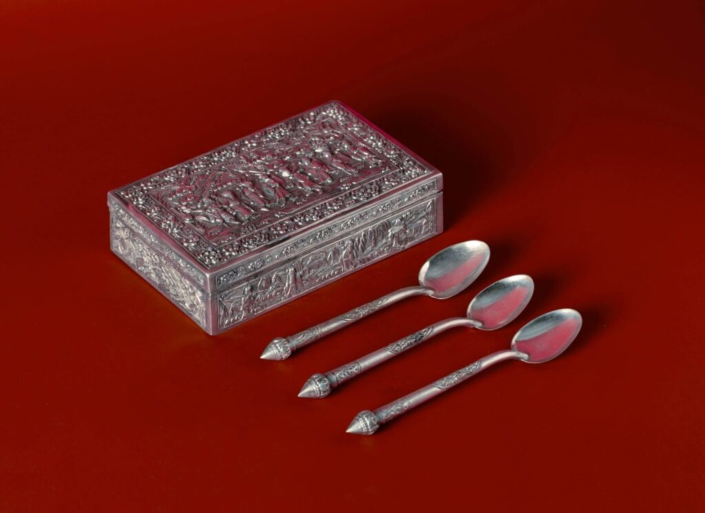 Bộ muỗng bạc
